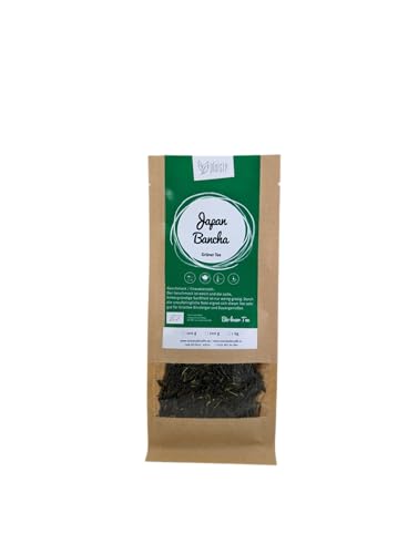 Plaisir loser Tee Japan Bancha Bio (100 GR) - Japanischer Grüntee - Bio Grüntee von Mondo del Caffè