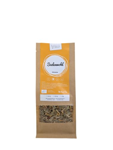 Plaisir loser Tee Seelenwohl Bio (100 GR) - Bio zertifiziert - Bio loser Kräutertee von Mondo del Caffè