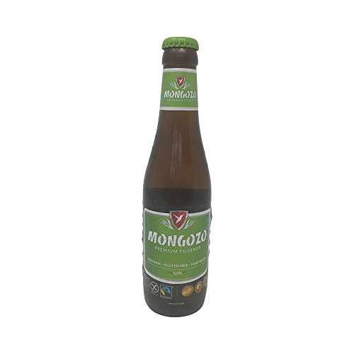 6 x Mongozo PILSENER - aus Ost Flandern - glutenfrei - 0,33l von Mongozo