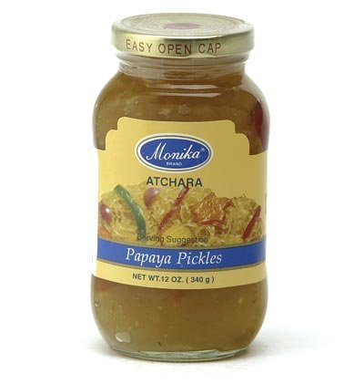Atchara -- Papaya Pickle -- Papaya Salat süß sauer 340g von Heuschen & Schrouff