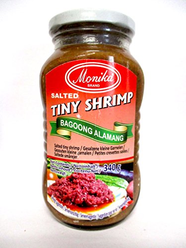 Salted Tiny Shrimp Bagoong Alamang. Gesalzene kleine Garnelen 340 g von Monika