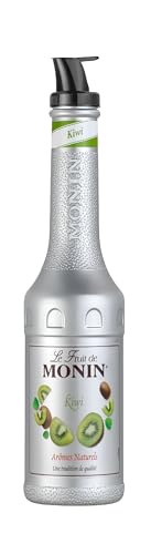 Monin Le Sirop de Monin Fruchtpüree Kiwi Flasche, 1er Pack (1 x 1 l) von MONIN