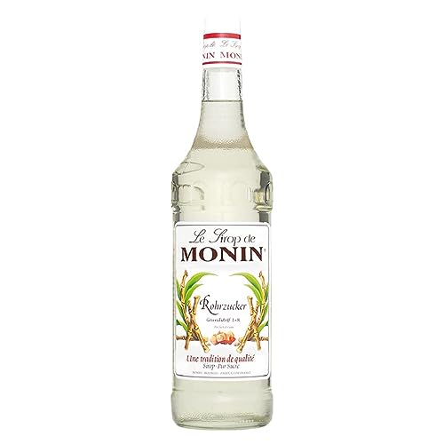 Monin Rohrzucker weiss pur Sirup 1 Liter von MONIN