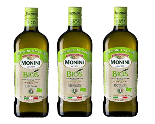 3x Monini Bios Olio Extravergine di Oliva BIO Natives Olivenöl Extra 750ml 3x Monini Bios Olio Extravergine di Oliva BIO Natives Olivenöl Extra 750ml von Monini