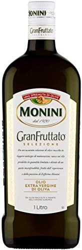 3x Monini Granfruttato Olio extra verdine di oliva 100% italiano Gran Fruttato Extra Vergin Italian Olive Oil 1l von Monini