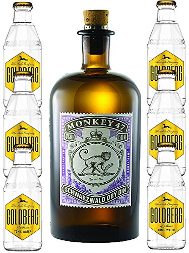 Monkey 47 Gin & 6 x Goldberg 0,2 Tonic Set von Monkey 47