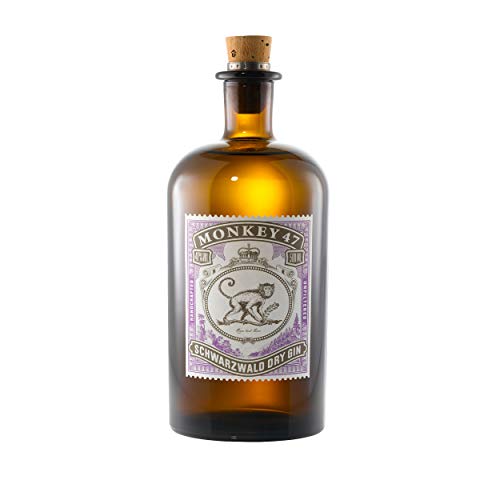 Monkey 47 Schwarzwald Dry Gin, Spirituose, Alkohol, Flasche, 47%, 500 ml, 70800100 von Monkey 47