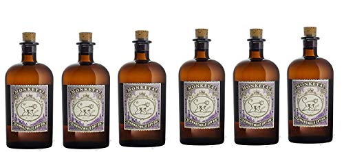 Monkey 47 Set - 6x Monkey 47 Schwarzwald Dry Gin 0,5L (47% Vol.) + Monkey 47 Verpackung von Monkey 47