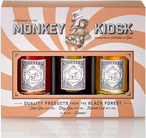 Monkey 47 Kiosk Triple Box 3 x 0,05 Liter von Monkey Gin