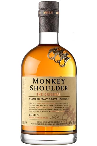 Monkey Shoulder Blended Malt Scotch Whisky, 70cl – ein erstklassiges Whisky-Geschenk von Monkey Shoulder