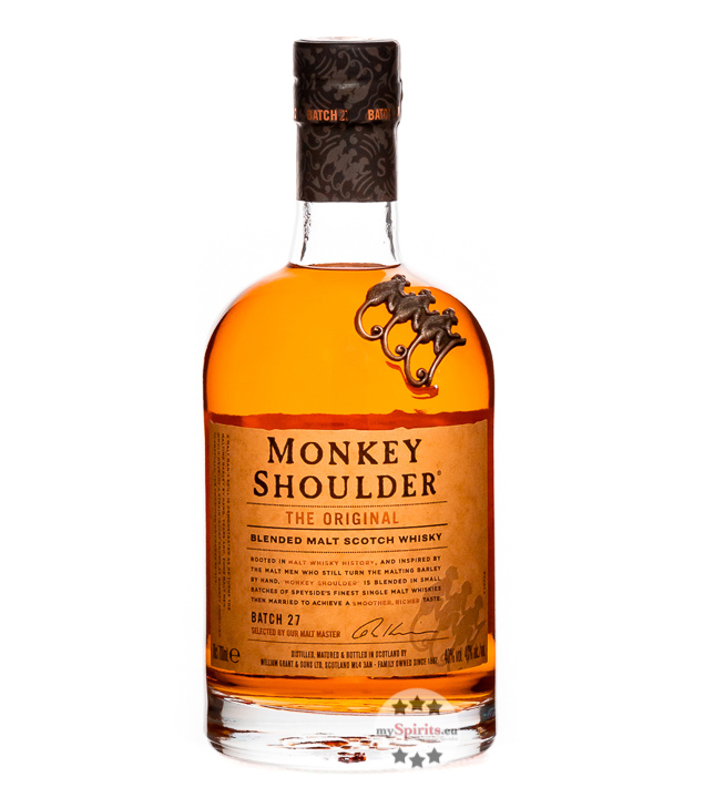 Monkey Shoulder The Original Blended Malt Scotch Whisky (40 % Vol., 0,7 Liter) von Monkey Shoulder