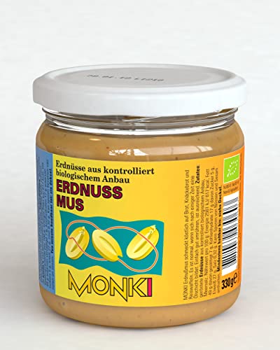Monki Bio Erdnussmus (1 x 330 gr) von Monki