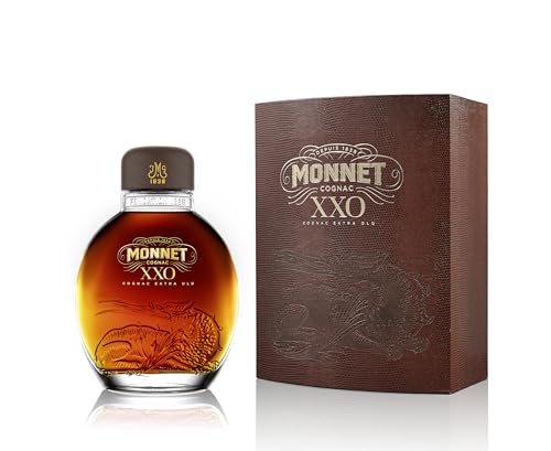 Monnet XXO | Cognac aus Frankreich | Gold & Cognac des Jahres Meiningers International Spirits Awards | mit Premium Geschenkverpackung | vollmundig komplexer Geschmack | 40% Vol. | 0,7 Liter von Monnet