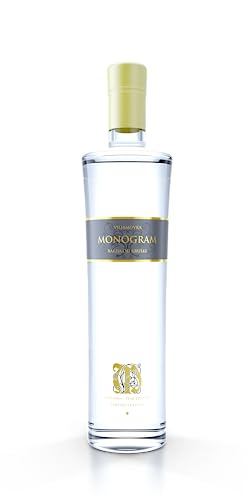 MONOGRAM BIRNENSCHNAPS 0,7L | 40% Vol. | Der unverwechselbare Charakter der Williams-Birne, direkt aus unseren Obstgärten an den sonnigen Hängen von Trebava von Monogram