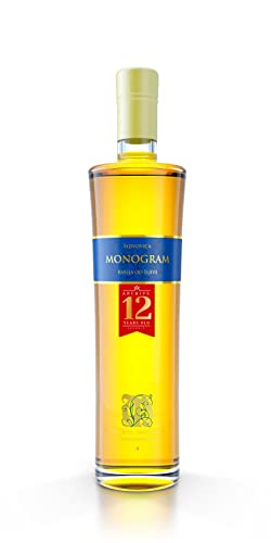 RAKIJA MONOGRAM SLIVOVITZ 0.7l, 43% alc. | HOLZFASSGEIREFTER EDELBRAND | Ein edler Tropfen für Genussmomente oder ein ganz besonderes Geschenk für Genießer! von Monogram