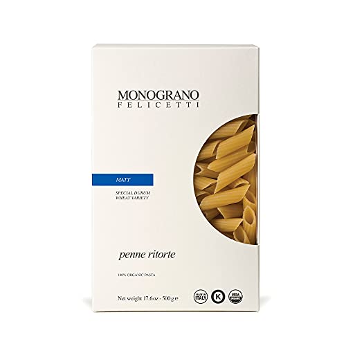 Monograno Felicetti Matt Penne Ritorte Pasta, italienisch, biologisch, gentechnikfrei, 500 g Monograno Felicetti Matt Penne Ritorte Pasta, italienisch, biologisch, gentechnikfrei, 500 g von Monograno Felicetti