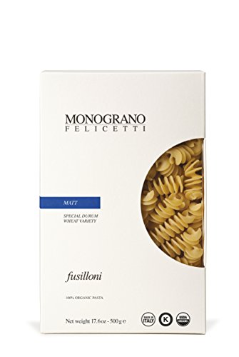 Pastificio Felicetti - Pasta Bio Fusilloni Matt (12er Pack x 500g) von Monograno Felicetti