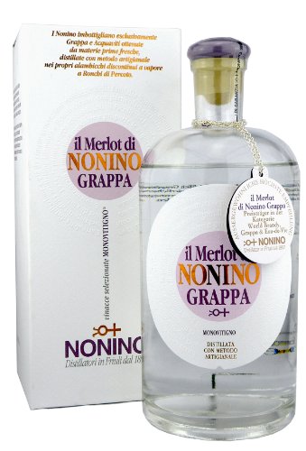 Monovitigno Grappa Nonino il Merlot 0.70 Liter von Monovitigno