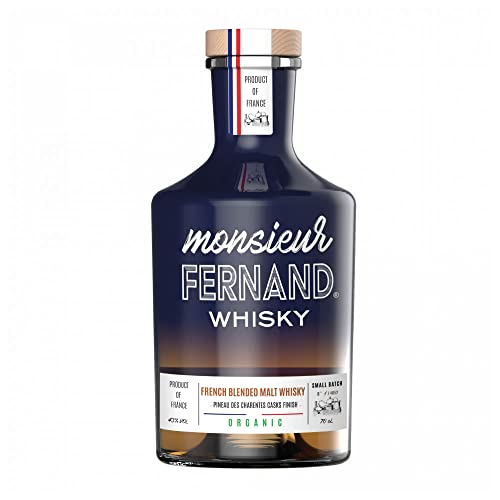 Monsieur Fernand French Blended Malt Whisky Pineau des Charentes Casks Finish 43% Vol. 0,7l von Monsieur Fernand