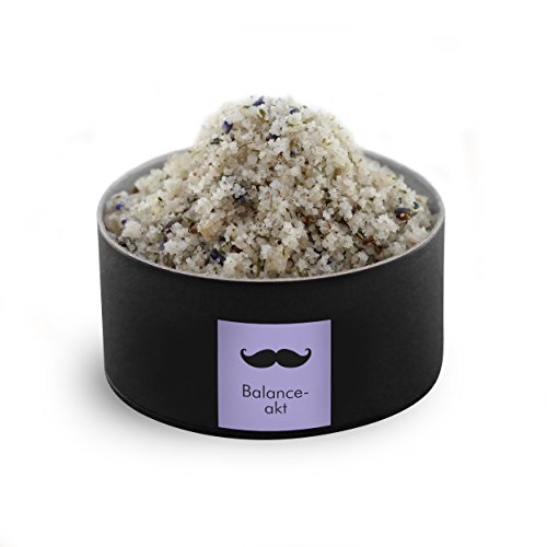 Monsieur Gourmet Salzmischung / Gewürzmischung "Balanceakt" (Fleur de Sel mit beruhigenden,sinnlich duftenden Lavendelblüten) von Monsieur Gourmet