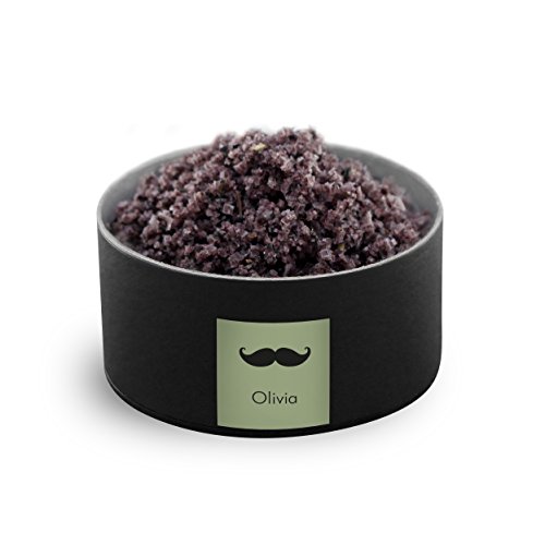 Monsieur Gourmet Salzmischung "Olivia" (Fleur de Sel elegant kombiniert mit schwarzen Oliven und mediterranen Kräutern) von Monsieur Gourmet