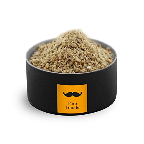 Monsieur Gourmet Salzmischung "Pure Freude" (Fleur de Sel verfeinert mit fruchtig-frischen Noten von Orange, Zitronengras und mehr...) von Monsieur Gourmet