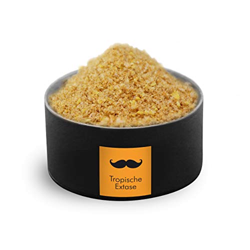 Monsieur Gourmet Salzmischung "Tropische Extase" (Fleur de Sel trifft auf Indiens Curry-Geheimnisse) von Monsieur Gourmet