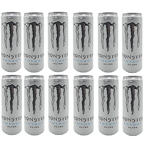 Monster Energy Drink Dose – 500 ml – Ultra White (12 Stück) von Monster Energy Drink