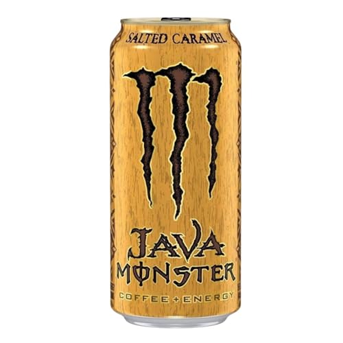 Java Monster Salted Caramel Coffee + Energy (12 x 0,443 Liter Dosen) EINWEG USA-Import von Monster Energy