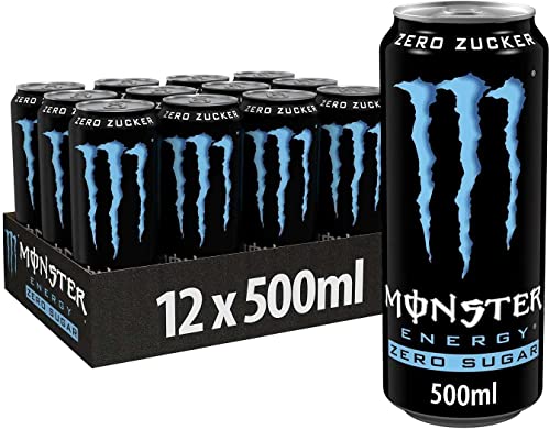 MONSTER ENERGY DRINK ABSOLUTELY ZERO 500 ML -12 DOSEN von Monster Energy