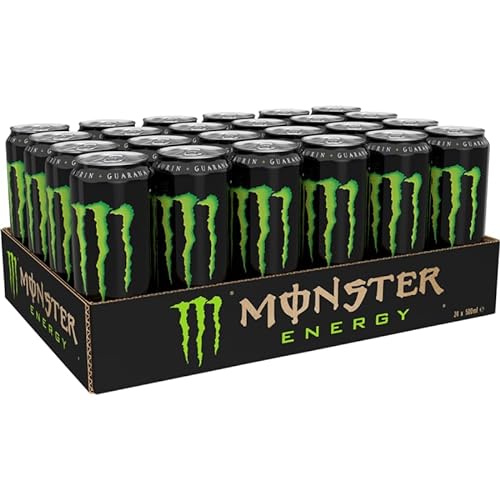 Monster Energy Green, 24er Pack (24 x 500 ml) (ohne Pfand, Lieferung nur nach Österreich) von Monster Energy