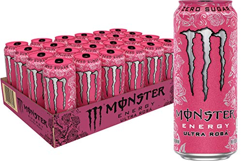 Monster Energy Ultra Pink, zuckerfrei, Energy Drink, 473 ml, 24 Stück von Monster Energy