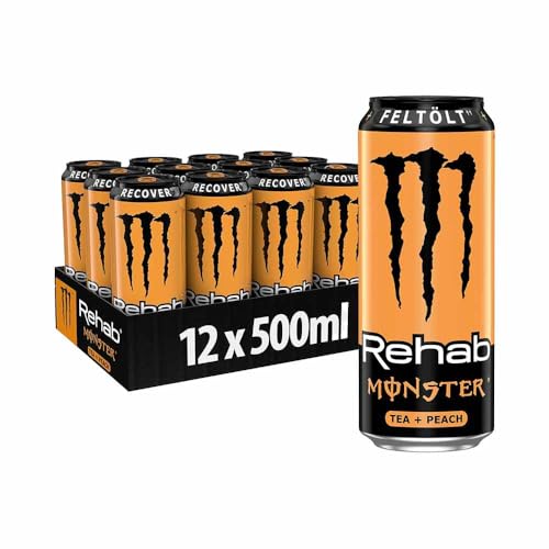 Monster Rehab 12x 500ml Peach von Monster Energy