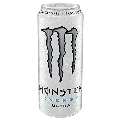 Monster - Energy Ultra - Energy Drink - 12 Packungen - 500 ml pro Packung - Energy Booster - Weniger süÃŸ - Leichter im Geschmack - Ohne Kalorien - Koffeinreich von Monster Energy