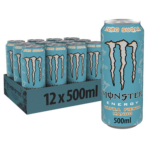 Monster Energy Zero Ultra Fiesta 12x500ml - Mango - inkl. 3,00€ Einweg-Pfand von Monster Energy