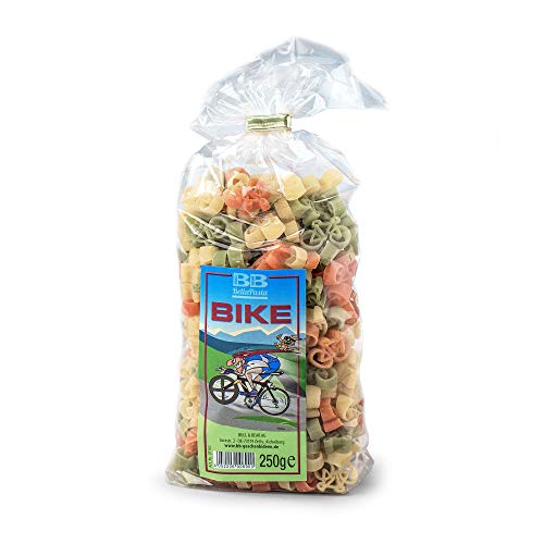 Monsterzeug Fahrrad Nudeln, Bunte Pasta, Fahrradfahrer Geschenk, Durum-Hartweizen, 250 Gramm Monsterzeug Fahrrad Nudeln, Bunte Pasta, Fahrradfahrer Geschenk, Durum-Hartweizen, 250 Gramm von Monsterzeug