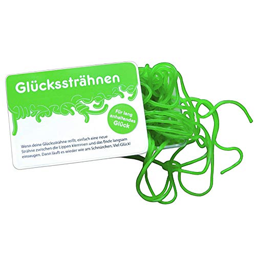 Monsterzeug Trostspender Weingummi, Glückssträhne Fruchtgummi, Fruchtschnüre mit Apfelgeschmack, Süßigkeiten Geschenk mit Botschaft, Motivationsgeschenk, Grün von Monsterzeug