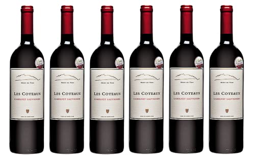 6x 0,75l - 2018er - Mont du Toit - Les Coteaux - Cabernet Sauvignon - Wellington W.O. - Südafrika - Rotwein trocken 6x 0,75l - 2018er - Mont du Toit - Les Coteaux - Cabernet Sauvignon - Wellington W.O. - Südafrika - Rotwein trocken von Mont du Toit