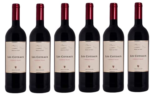 6x 0,75l - Mont du Toit - Les Coteaux - Cabernet Franc - Wellington W.O. - Südafrika - Rotwein trocken von Mont du Toit