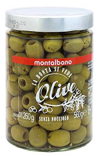 Montalbano Entkernte Oliven, 3360 g Montalbano Entkernte Oliven, 3360 g von Montalbano