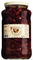 Montanini Olive Kalamata / Kalamata-Oliven mit Stein in Öl 2.900 gr. von Montanini