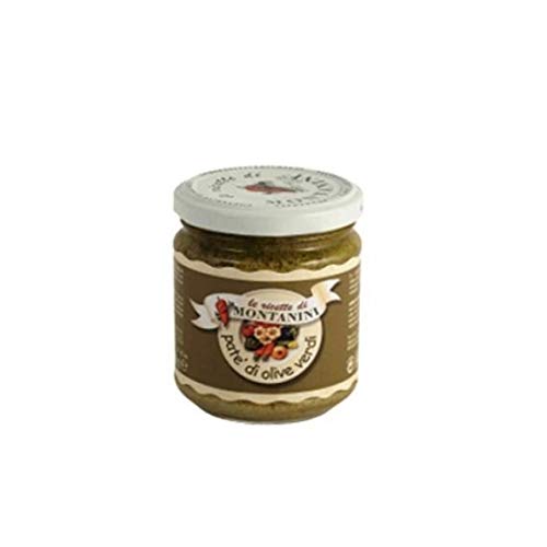 Montanini Paste di Olive Verdi / Grüne Olivencreme 190 gr. von Montanini