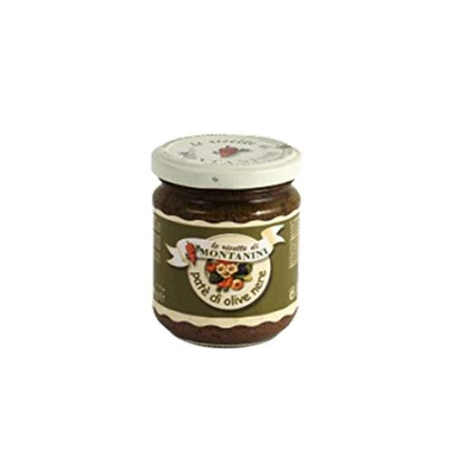Montanini Patè di Olive nere / Schwarze Olivencrema 190 gr. Montanini Patè di Olive nere / Schwarze Olivencrema 190 gr. von Montanini