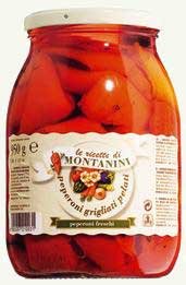 Montanini Peperoni Grigliati Pelati aus Piemont, 950g von Montanini