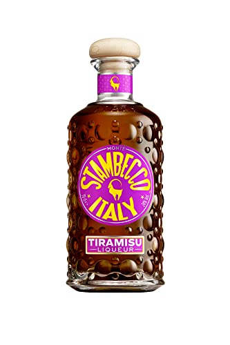 Stambecco Tiramisu Liqueur - schmeckt wie das italienische Dessert 1x 0,7l Flasche von Monte Stambecco