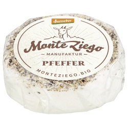 Ziegen-Frischkäse mit Pfeffer von Monte Ziego