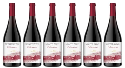 6x 0,75l - 2019er - Monte Zovo - Caprino Veronese Estate - Calinverno - Rosso Veronese I.G.P. - Veneto - Italien - Rotwein trocken 6x 0,75l - 2019er - Monte Zovo - Caprino Veronese Estate - Calinverno - Rosso Veronese I.G.P. - Veneto - Italien - Rotwein trocken von Monte Zovo