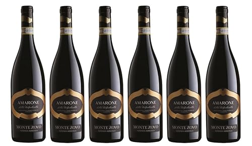 6x 0,75l - 2019er - Monte Zovo - Tregnano Estate - Amarone della Valpolicella D.O.C.G. - Veneto - Italien - Rotwein trocken 6x 0,75l - 2019er - Monte Zovo - Tregnano Estate - Amarone della Valpolicella D.O.C.G. - Veneto - Italien - Rotwein trocken von Monte Zovo