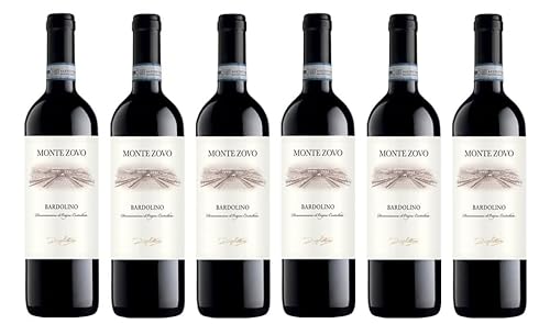 6x 0,75l - 2023er - Monte Zovo - Caprino Veronese Estate - Bardolino D.O.P. - Veneto - Italien - Rotwein trocken 6x 0,75l - 2023er - Monte Zovo - Caprino Veronese Estate - Bardolino D.O.P. - Veneto - Italien - Rotwein trocken von Monte Zovo