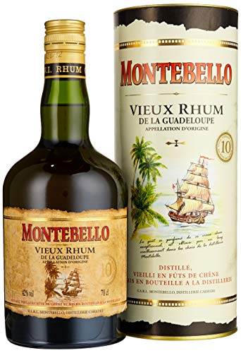 Montebello Vieux Extra Old 10 Years Old Rum (1 x 0.7 l) von Montebello